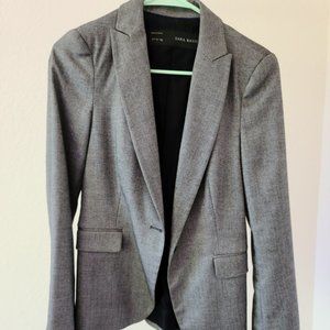 Zara Basics Grey Blazer